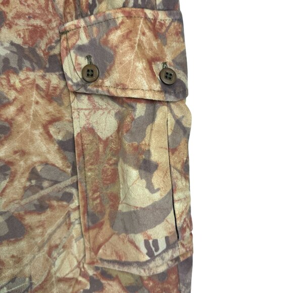 Woolrich Mossy Oak Pants Men M Camo Hunting Saddlecloth Cargo Waist Straps - Picture 3 of 13